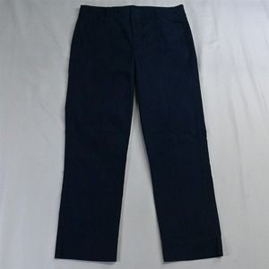 Old Navy 2 Tall Navy Blue Pixie Mid Rise‎ Crop Skinny Stretch Womens Chino Pants